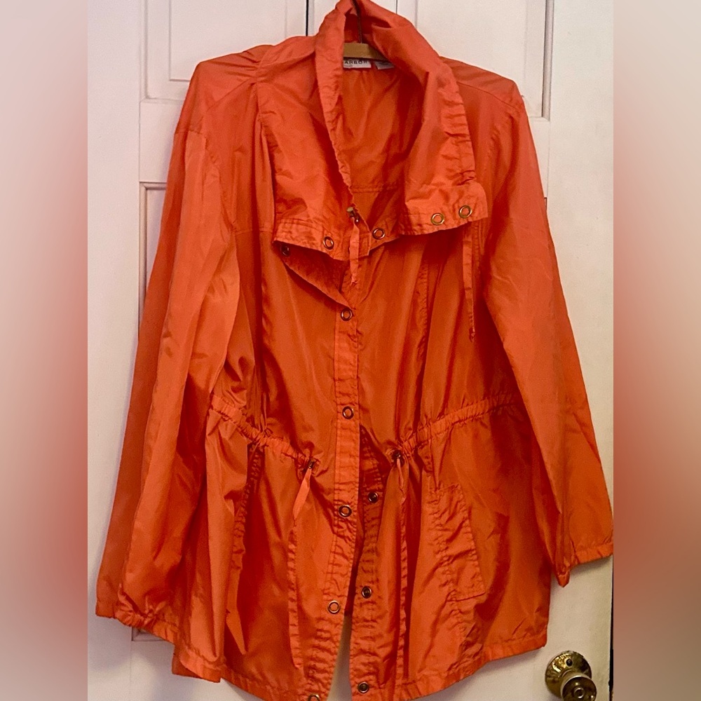 Women's Orange wind/rain  Jacket
